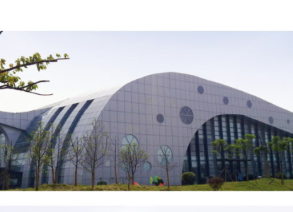 襄阳会议中心外景网架工程